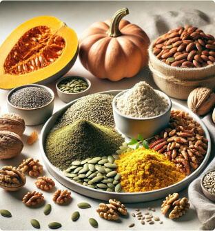 Суміш протеїнів з насіння