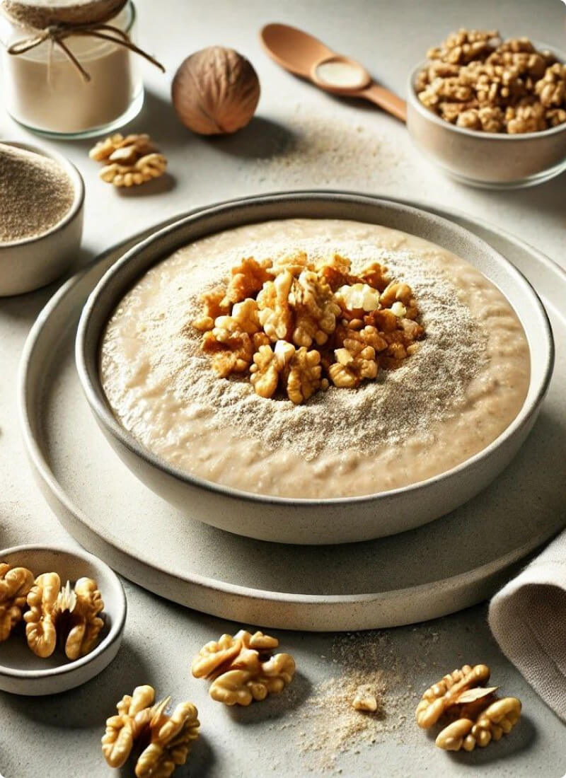 Каша з волоського горіха